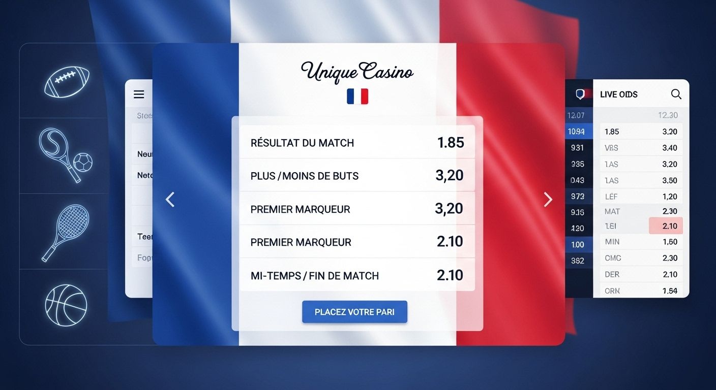 Options et marchés de paris sports betting