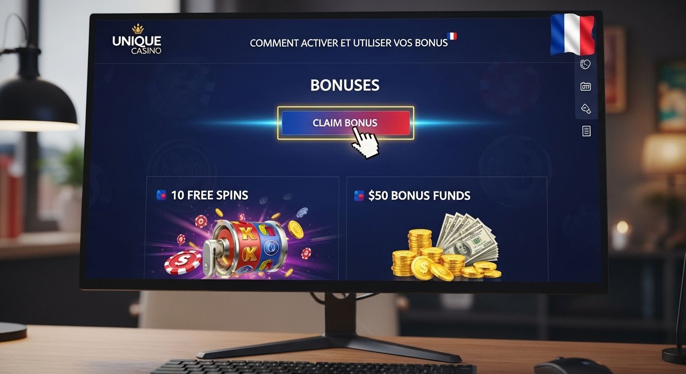 Comment réclamer et utiliser vos bonus 100 free spins