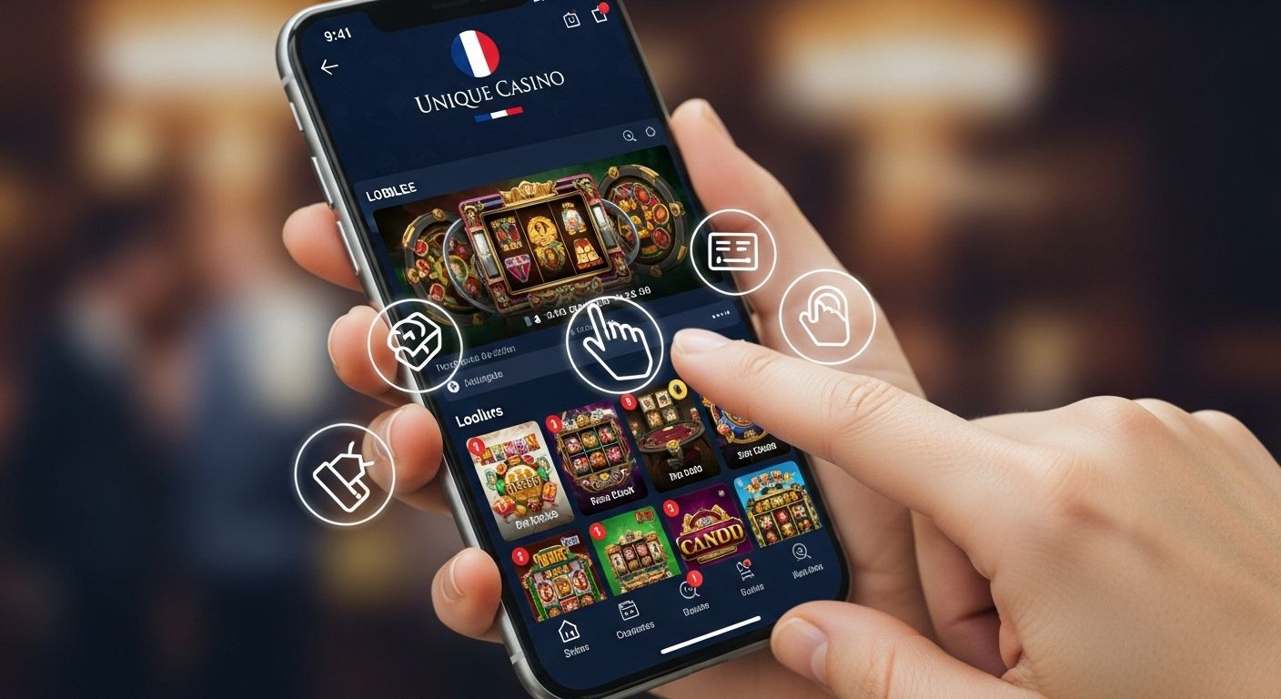 Expérience utilisateur mobile gambling app